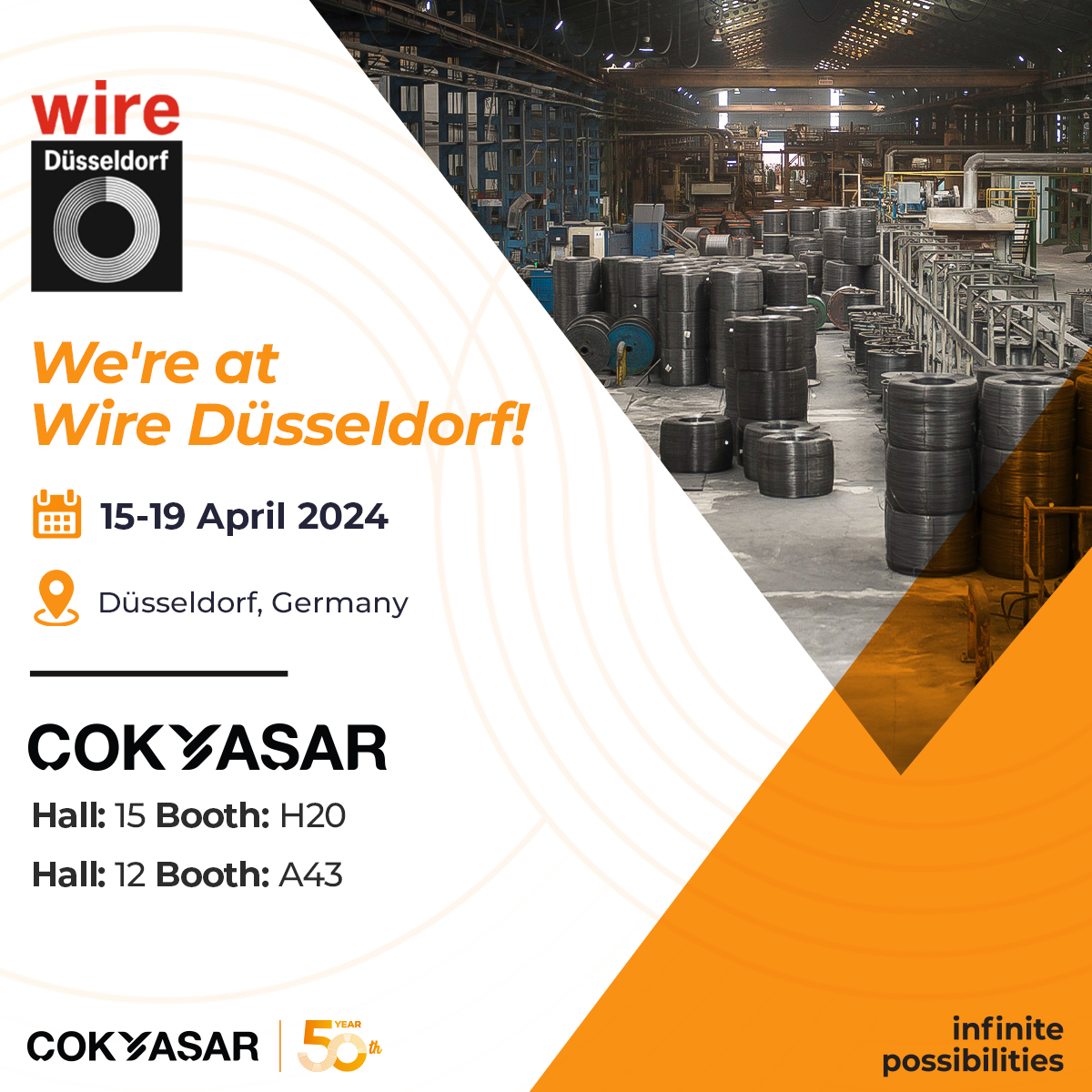 We’re at Wire Düsseldorf!